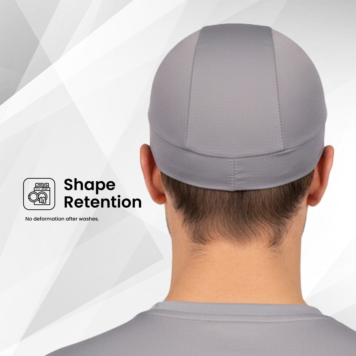 EverRide Breathable Skull Cap for Men & Women | Ergonomic Fit | 4-Way Stretch | Shape Retention | Lightweight & Sweat Wicking
