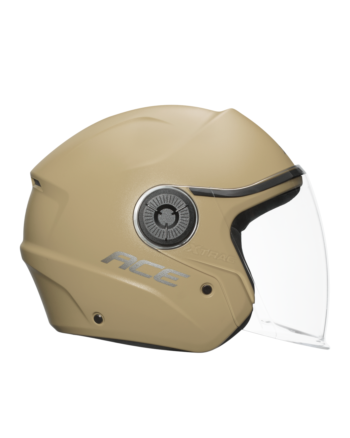 Xtrac Ace Half Face Helmet – ISI Certified Open Face Helmet for Men & Women