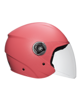 Xtrac Fit ISI Certified Half Face Helmet with Clear Visor – Lightweight Protection for All Two-Wheelers