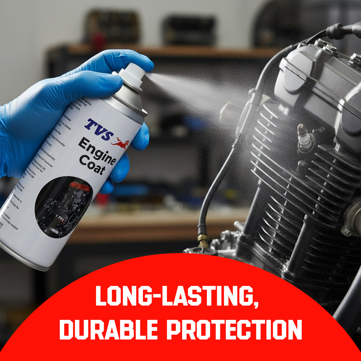 TVS Engine Coat VST 400 ml | Heat-Resistant & Corrosion Protection