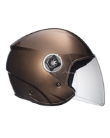 Xtrac Fit ISI Certified Half Face Helmet with Clear Visor – Lightweight Protection for All Two-Wheelers