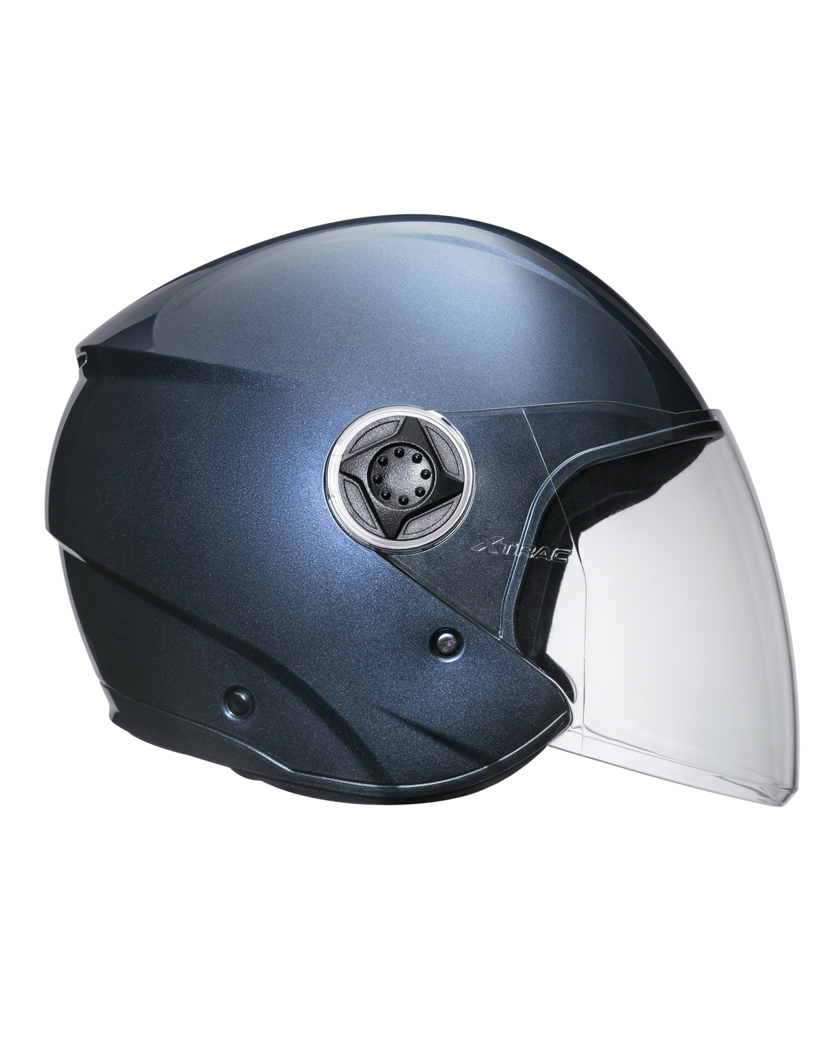 Xtrac Fit ISI Certified Half Face Helmet with Clear Visor – Lightweight Protection for All Two-Wheelers