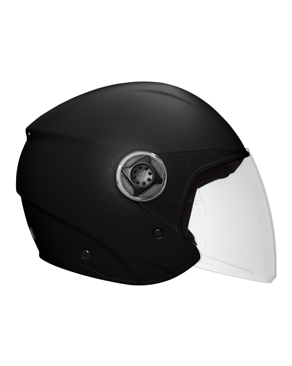 Xtrac Fit ISI Certified Half Face Helmet with Clear Visor – Lightweight Protection for All Two-Wheelers