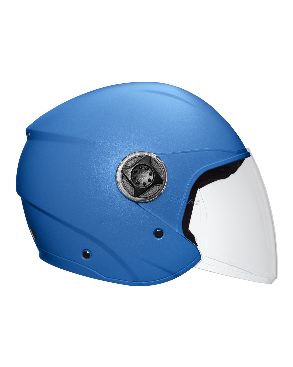 Xtrac Fit ISI Certified Half Face Helmet with Clear Visor – Lightweight Protection for All Two-Wheelers