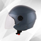 TVS iQube ISI Certified Open Face Helmet for Men & Women | Stylish, Lightweight & Safe
