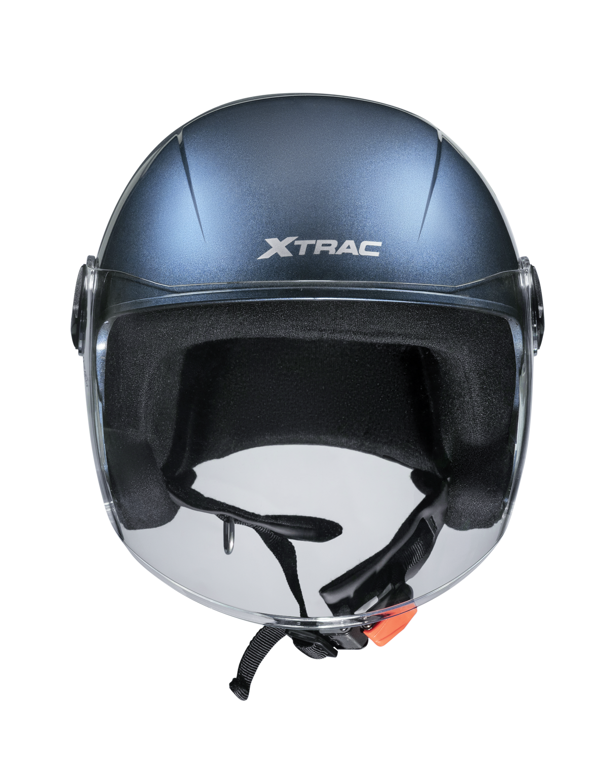 Xtrac Fit ISI Certified Half Face Helmet with Clear Visor – Lightweight Protection for All Two-Wheelers
