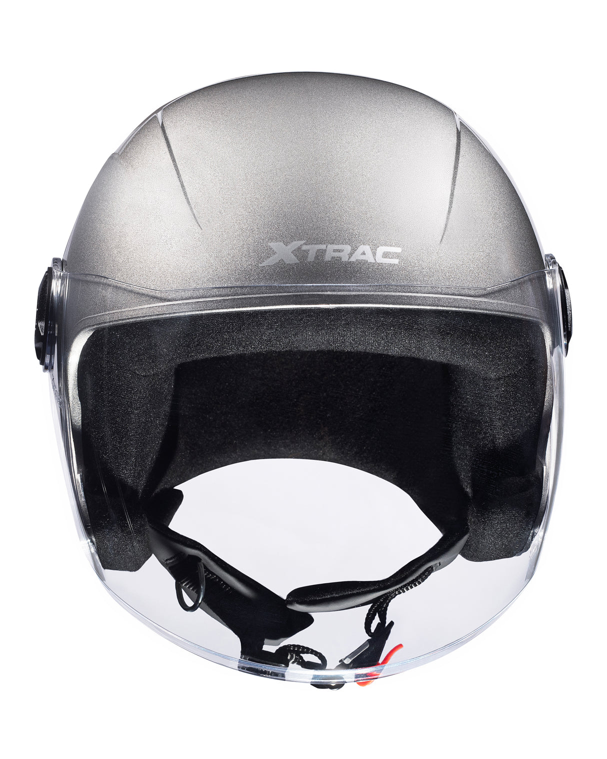 Xtrac Fit ISI Certified Half Face Helmet with Clear Visor – Lightweight Protection for All Two-Wheelers