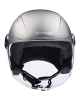 Xtrac Fit ISI Certified Half Face Helmet with Clear Visor – Lightweight Protection for All Two-Wheelers