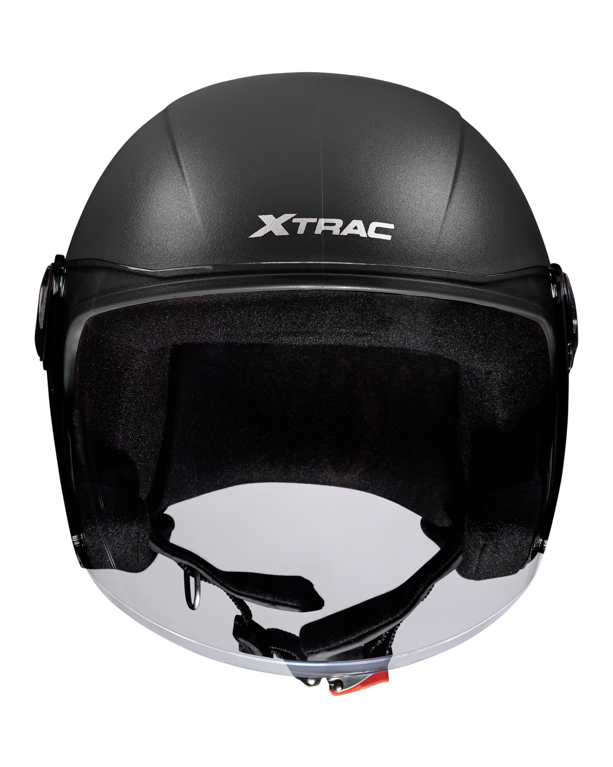 Xtrac Fit ISI Certified Half Face Helmet with Clear Visor – Lightweight Protection for All Two-Wheelers