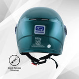 TVS iQube ISI Certified Open Face Helmet for Men & Women | Stylish, Lightweight & Safe