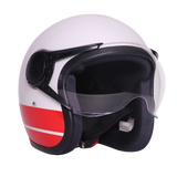 TVS J110 Half Face Helmet, Meteor Red Gloss