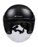 Xtrac Ace Half Face Helmet – ISI Certified Open Face Helmet for Men & Women