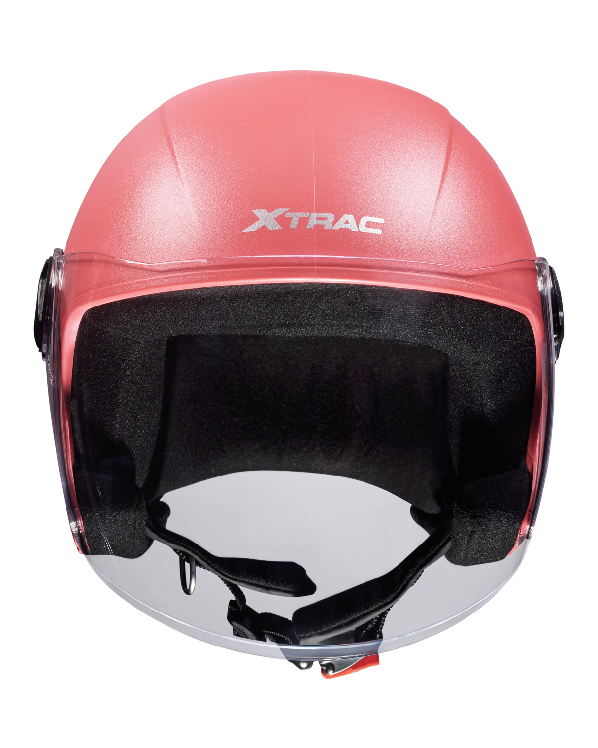 Xtrac Fit ISI Certified Half Face Helmet with Clear Visor – Lightweight Protection for All Two-Wheelers