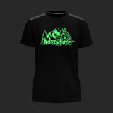 TVS Adventure Round Neck Cotton T Shirt | Glow in Dark