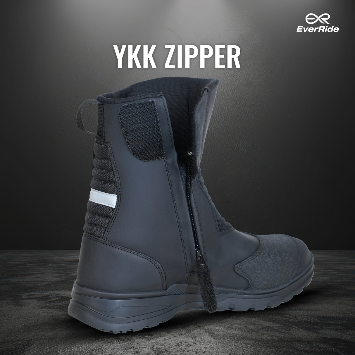EverRide Hexatour Premium Sport Touring Riding Boots with Cerros Ankle Protection