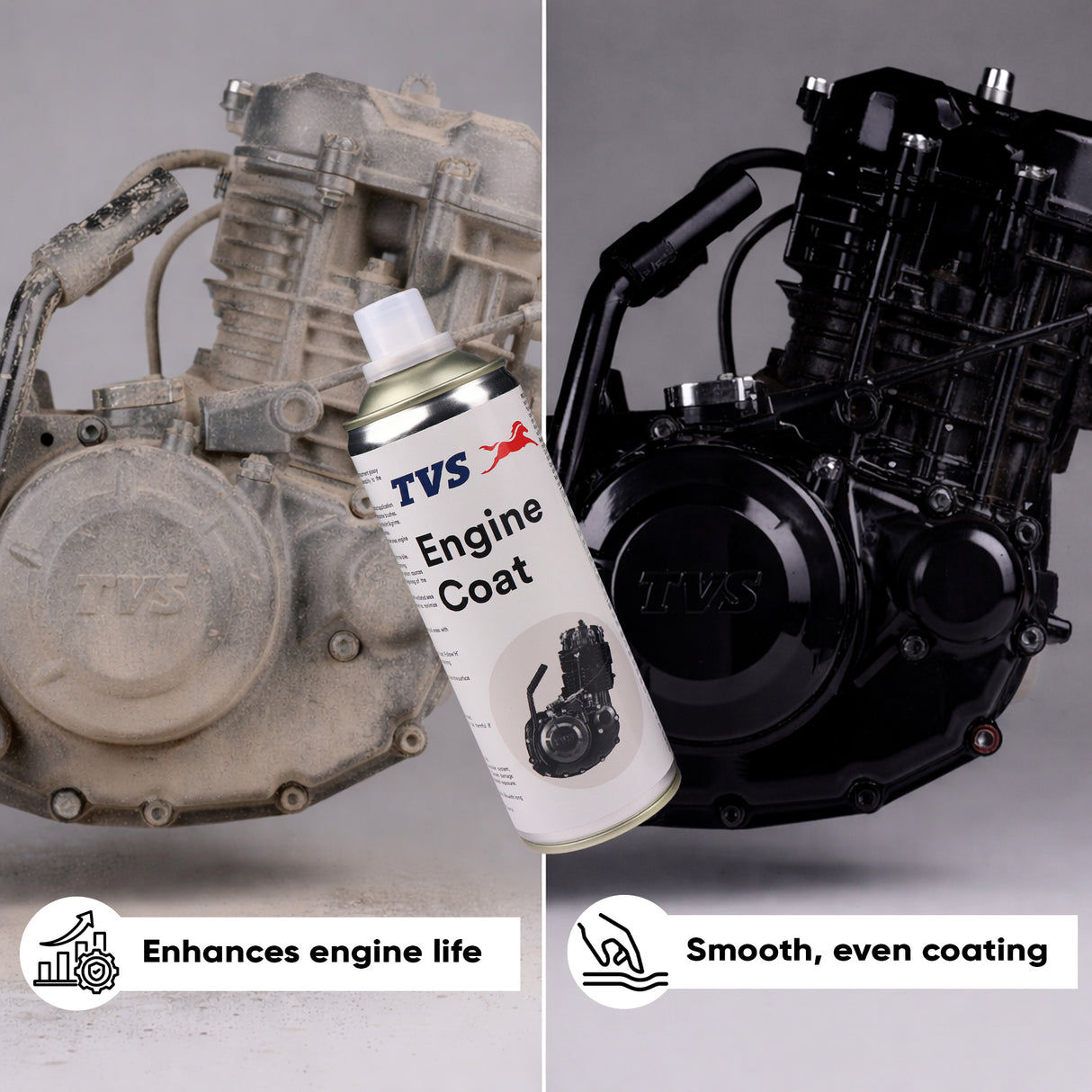 TVS Engine Coat – Advanced Heat-Resistant, Corrosion-Resistant Coating for Engine Protection