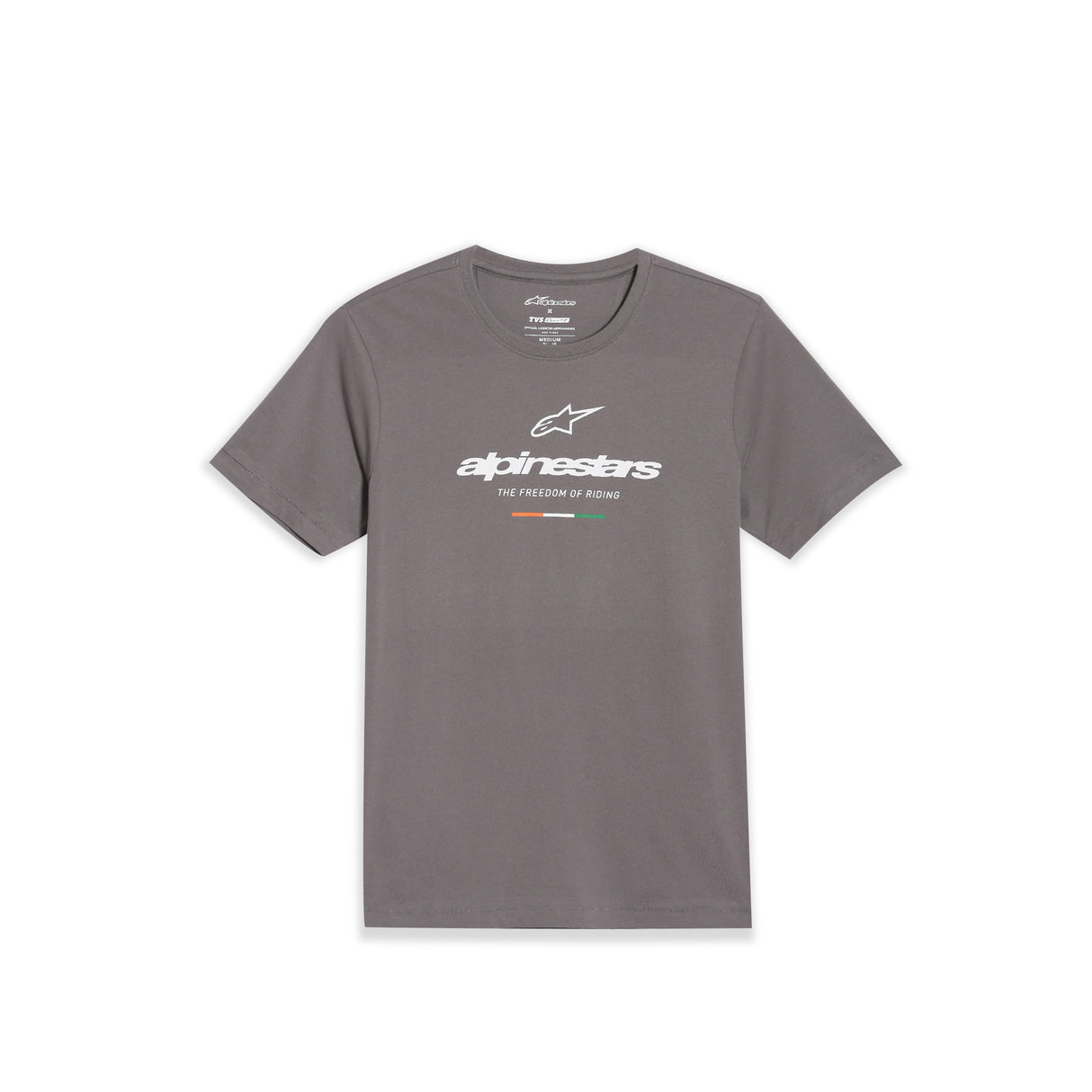 TVS Racing x Alpinestars Crew Neck T-Shirt | 100% Combed Cotton & Anti-Microbial