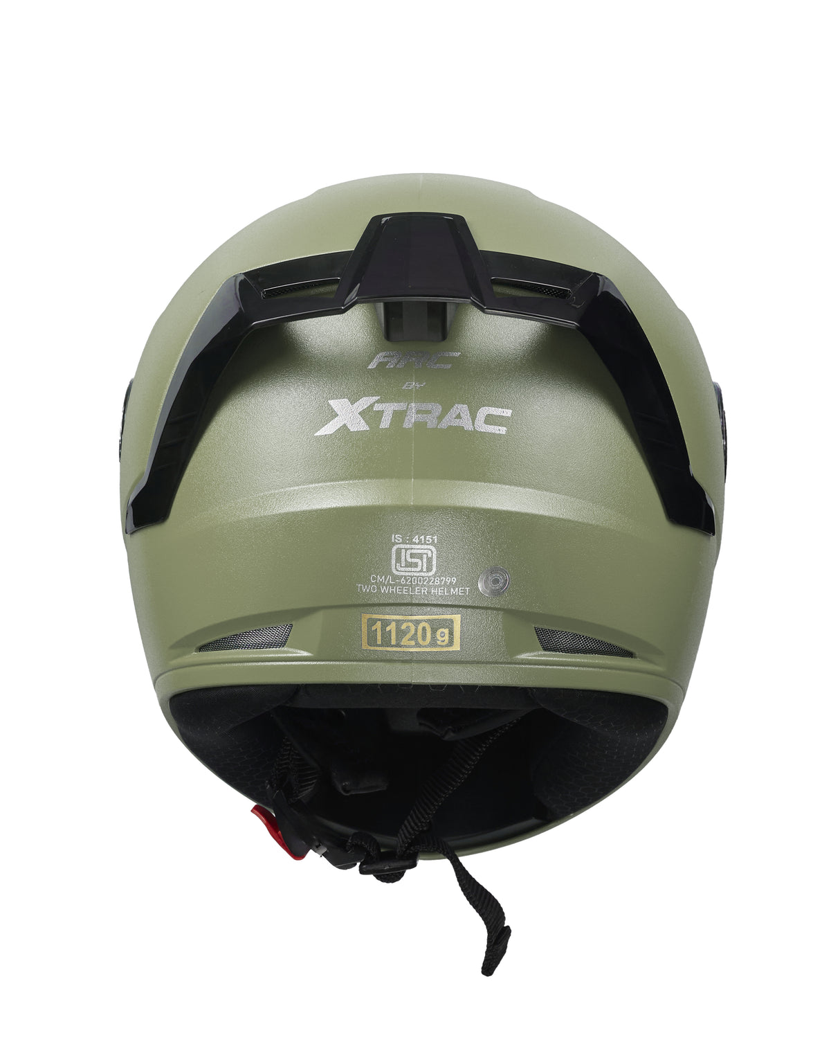 Xtrac Arc Full Face Helmet | ISI Certified | Safe & Comfortable Riding Protection