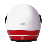 TVS J110 Half Face Helmet, Meteor Red Gloss