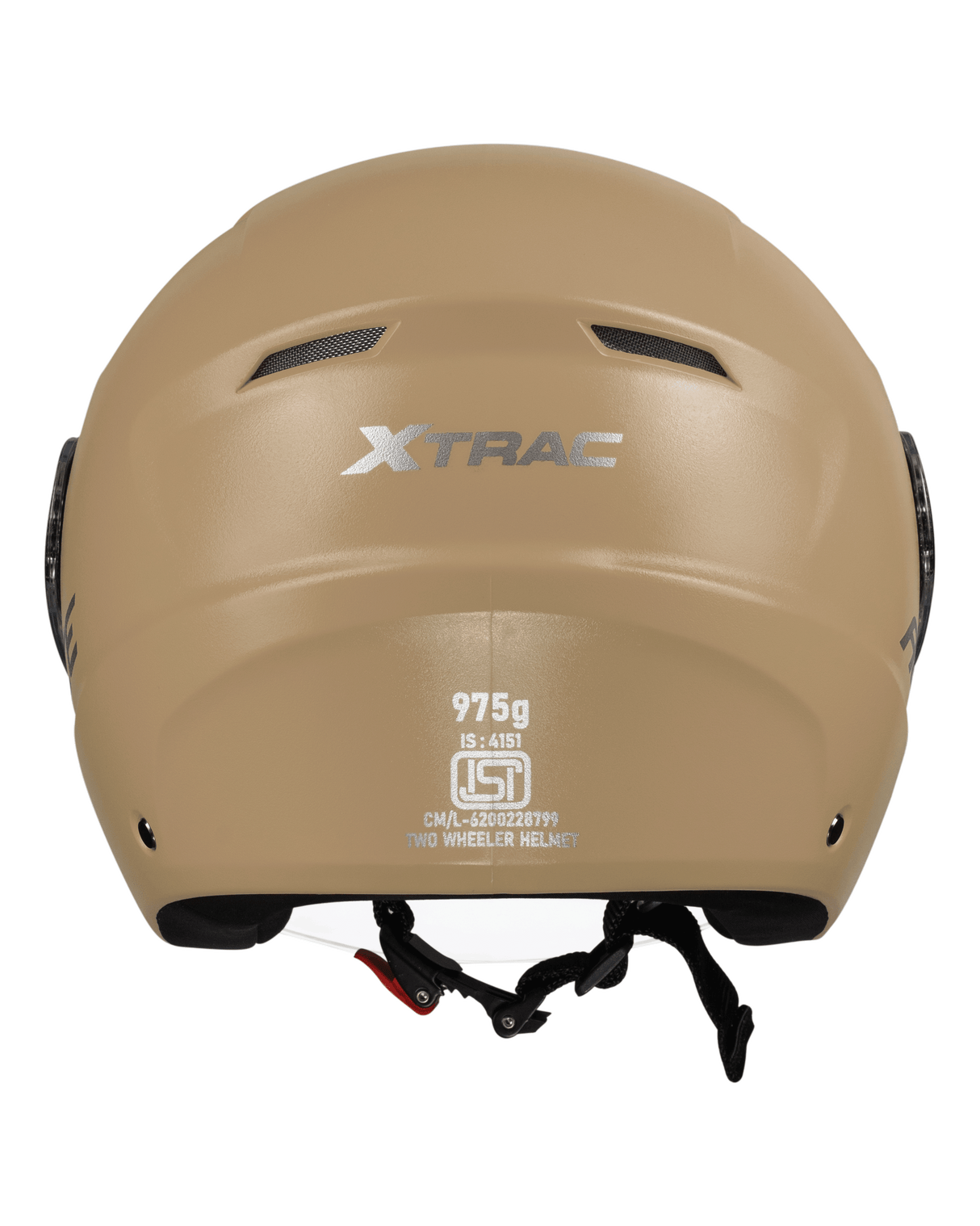 Xtrac Ace Half Face Helmet – ISI Certified Open Face Helmet for Men & Women