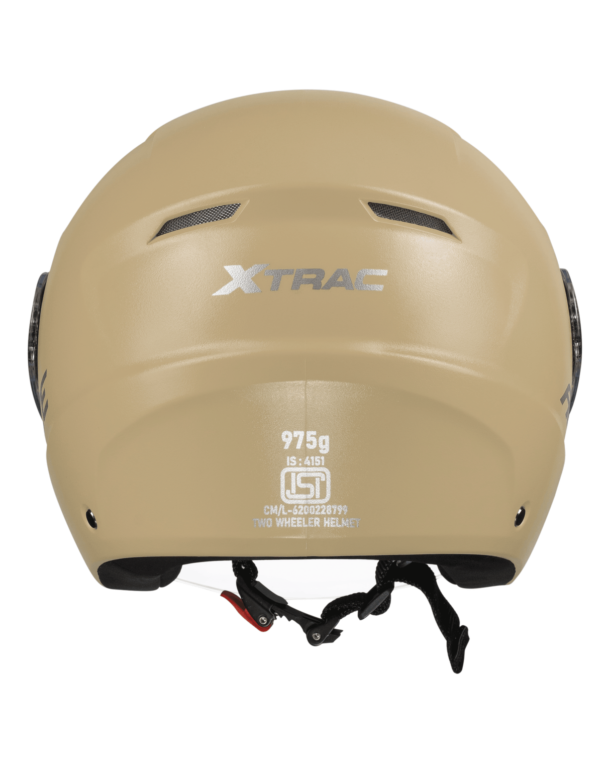 Xtrac Ace Half Face Helmet – ISI Certified Open Face Helmet for Men & Women