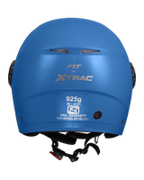 Xtrac Fit ISI Certified Half Face Helmet with Clear Visor – Lightweight Protection for All Two-Wheelers