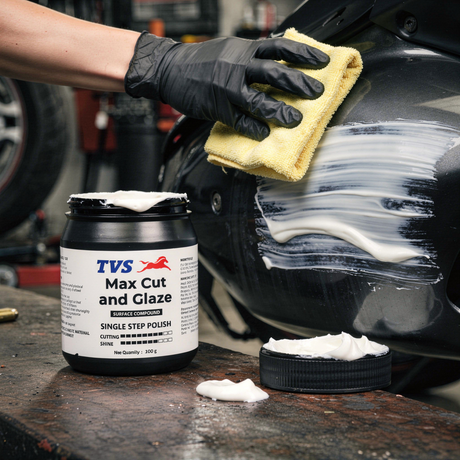TVS Max Cut and Glaze – Single Step Polish, 100g