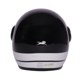 TVS J110 Half Face Helmet, Lunar White Gloss