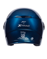 Xtrac Fit ISI Certified Half Face Helmet with Clear Visor – Lightweight Protection for All Two-Wheelers