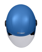 Xtrac Fit ISI Certified Half Face Helmet with Clear Visor – Lightweight Protection for All Two-Wheelers