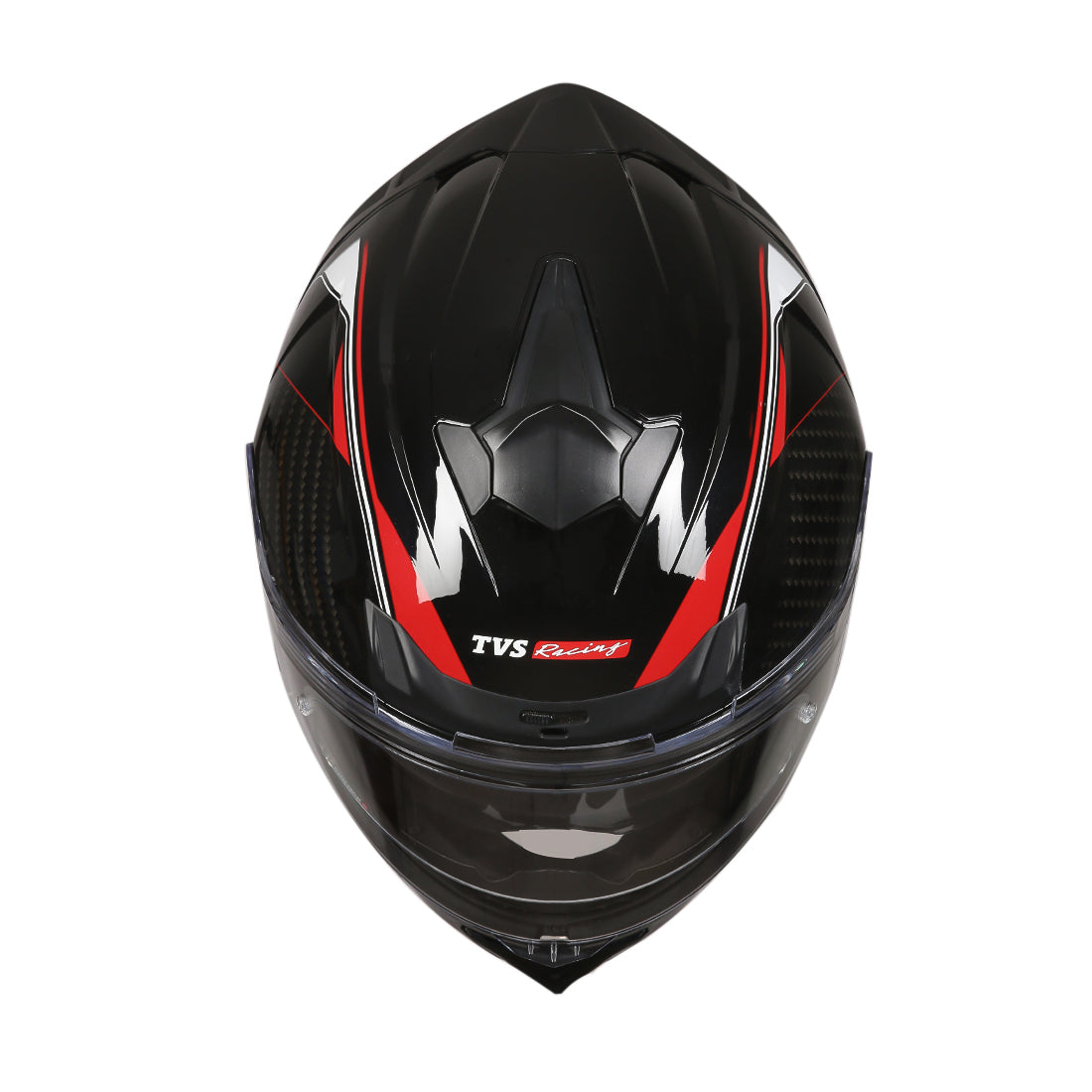 TVS Racing Hurricane Series Full Face Dual Visor Helmet for Men | Premium Bike Helmets with ABS Shell, UV Paint | Quick Release System | Aerodynamic Design | ECE, DOT & ISI Certified