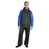 TVS Waterproof Riding Rain Suit | Dual Tone Waterproof Jacket & Pant for Bike Riders