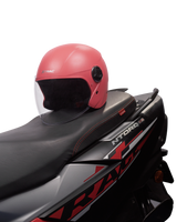 Xtrac Fit ISI Certified Half Face Helmet with Clear Visor – Lightweight Protection for All Two-Wheelers