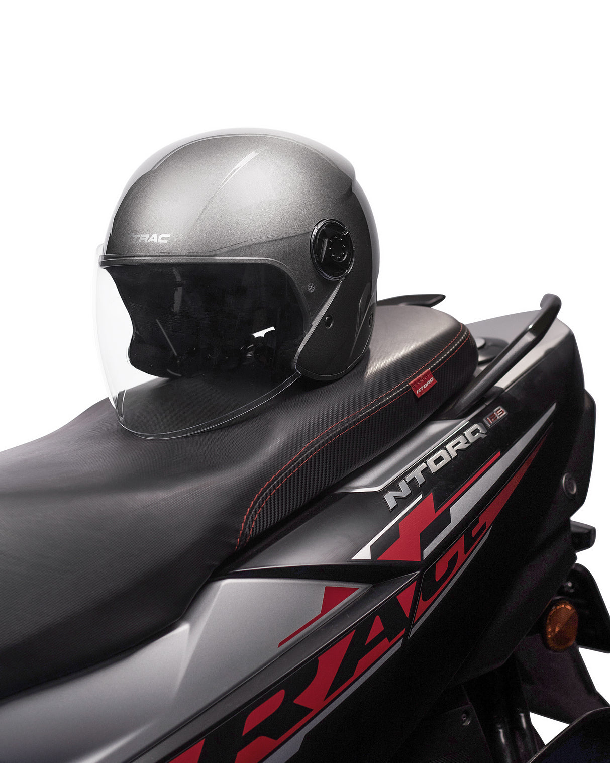 Xtrac Fit ISI Certified Half Face Helmet with Clear Visor – Lightweight Protection for All Two-Wheelers