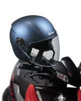 Xtrac Fit ISI Certified Half Face Helmet with Clear Visor – Lightweight Protection for All Two-Wheelers
