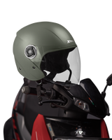 Xtrac Fit ISI Certified Half Face Helmet with Clear Visor – Lightweight Protection for All Two-Wheelers