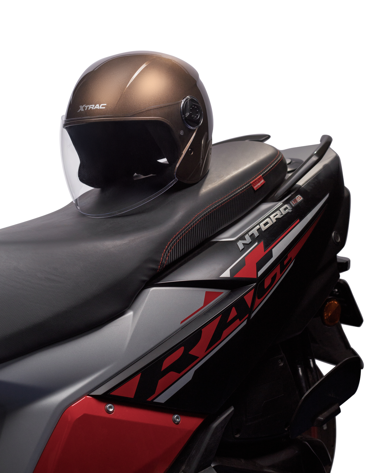 Xtrac Fit ISI Certified Half Face Helmet with Clear Visor – Lightweight Protection for All Two-Wheelers