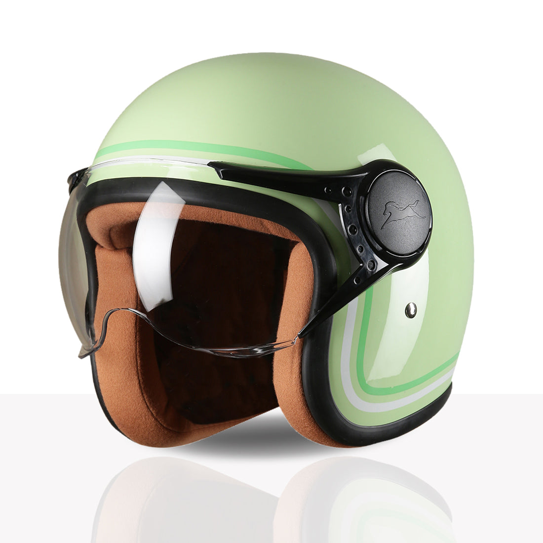 TVS MissFit Lightweight Helmet for Women | DOT & ISI Certified Helmet