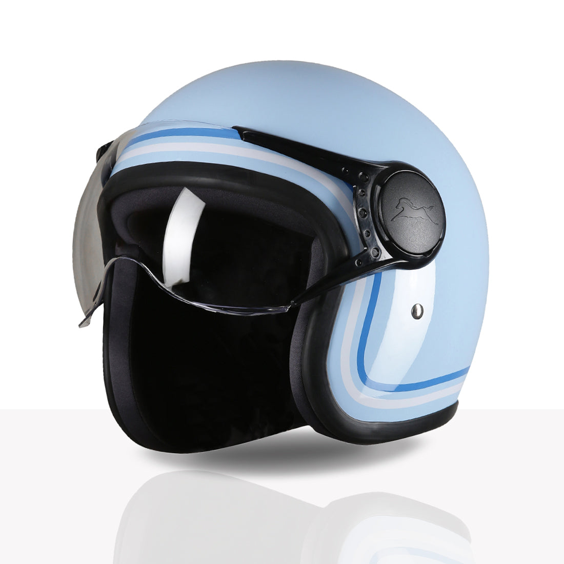 TVS MissFit Lightweight Helmet for Women | DOT & ISI Certified Helmet