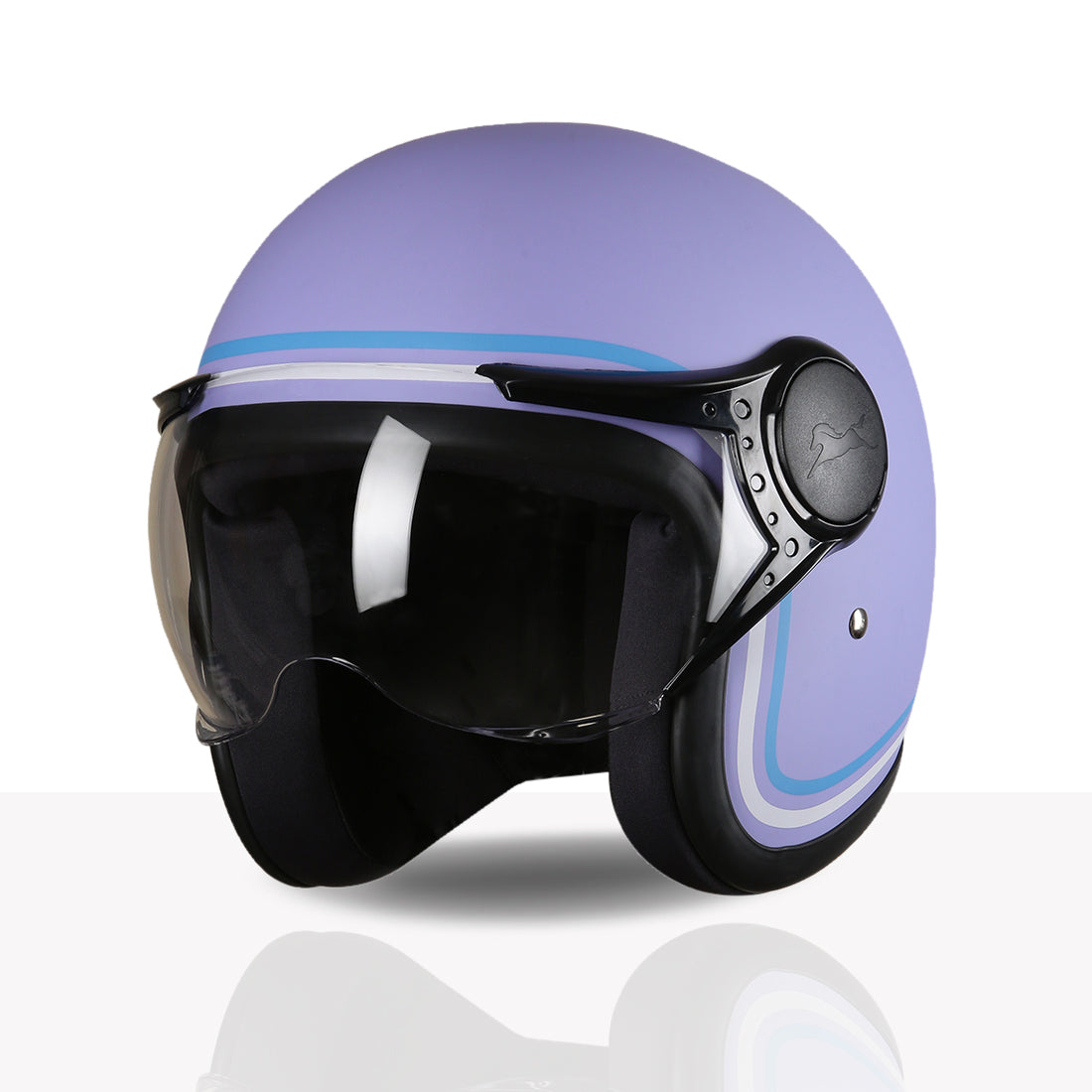 TVS MissFit Lightweight Helmet for Women | DOT & ISI Certified Helmet