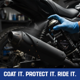 Premium TVS Silencer Coating - Ultimate Heat Shield & Long-Lasting Protection