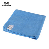 EverRide Microfiber Single Cleaning Cloth 15x15 inches – Quick Absorption, Lint-Free & Scratch-Free | Soft Multipurpose Cloth for Bike, Car & Helmet