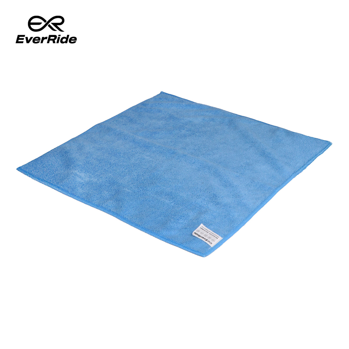 EverRide Microfiber Single Cleaning Cloth 15x15 inches – Quick Absorption, Lint-Free & Scratch-Free | Soft Multipurpose Cloth for Bike, Car & Helmet