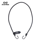 EverRide Heavy Duty Reflective Bungee Cord – 3 Feet | Color; Black