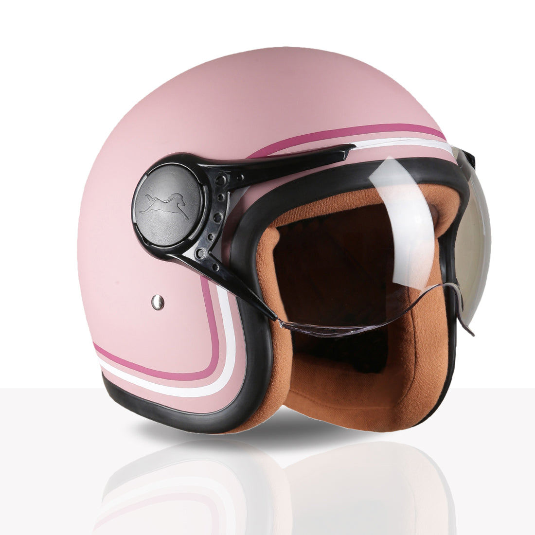 TVS MissFit Lightweight Helmet for Women | DOT & ISI Certified Helmet