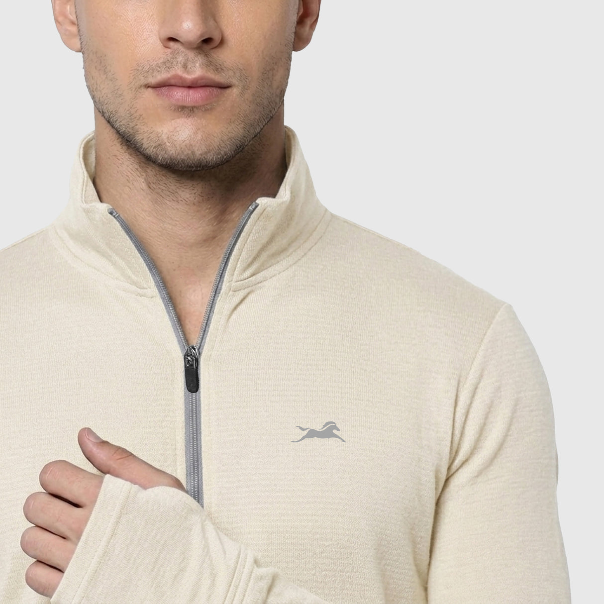 TVS Sunscreen Jacket for Men | UPF 50+ UV Protection | Lightweight, Breathable & Quick-Dry Jacket | Odor Control Technology | Anti-Tan Shield | Summer Jacket for Men
