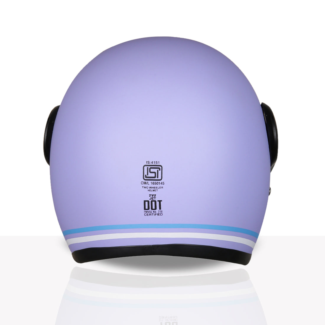 TVS MissFit Lightweight Helmet for Women | DOT & ISI Certified Helmet