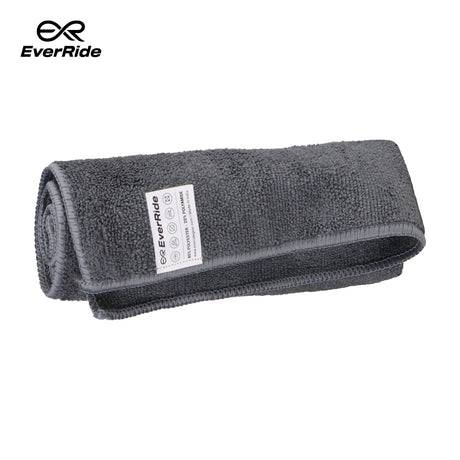 EverRide Microfiber Single Cleaning Cloth 15x15 inches – Quick Absorption, Lint-Free & Scratch-Free | Soft Multipurpose Cloth for Bike, Car & Helmet