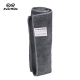 EverRide Microfiber Single Cleaning Cloth 15x15 inches – Quick Absorption, Lint-Free & Scratch-Free | Soft Multipurpose Cloth for Bike, Car & Helmet