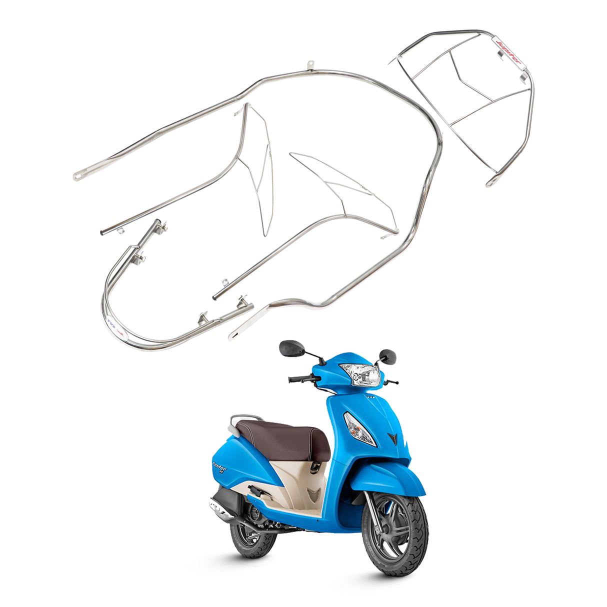 TVS Kit Scooter Guard for Jupiter